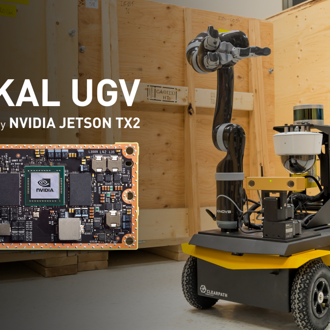 Jackal UGV and NVIDIA:  A Match Made in Heaven