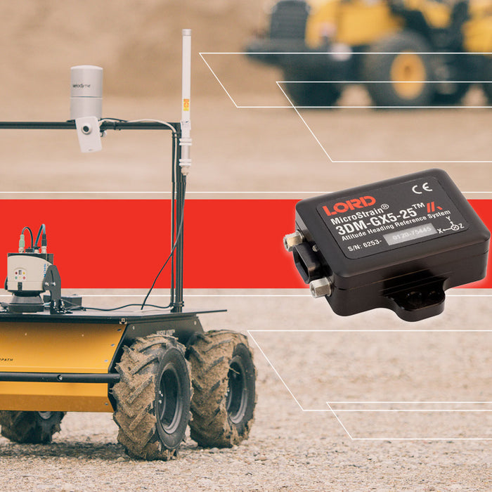 LORD Corporation Implements the Latest Inertial Sensing Technology on Clearpath Robotics Research Robot Platform